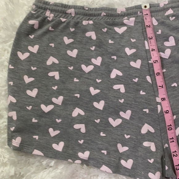LOVE & CHERISH PINK HEART DRAWSTRING SHORT XL - Picture 11 of 16